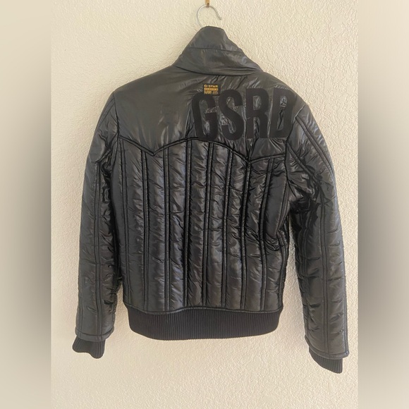 G-Star Raw Colorado Quilted Black Bomber Jacket - Picture 2 of 8